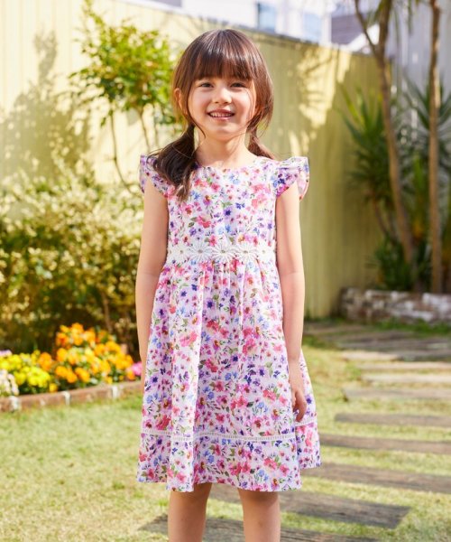 セール フラワーワンピース エニファム キッズ Anyfam Kids Magaseek