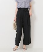 Spick & Span/レーヨンリネンクロップイージーパンツ◆/504070855