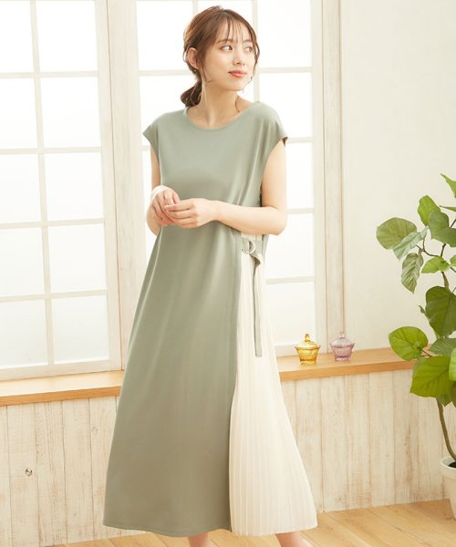 セール 40 Off サイドプリーツワンピース イング Ingni Magaseek