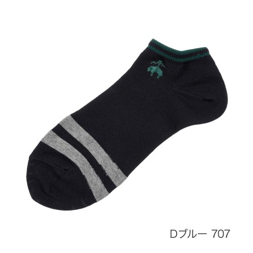 福助 公式 メンズ Brooksbrothers ブルックスブラザーズ ライン スニーカー丈 ソックス ブルックスブラザーズ Brooks Brothers Magaseek