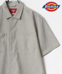 LAZAR(ラザル)/【Lazar】Dickies/ディッキーズ 【別注】 T/Cツイル オーバーサイズ ワークシャツ/CPOシャツ/シャツジャケット/ストライプ