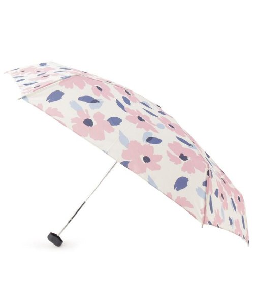 grove(グローブ)/because フラワーミニ折りたたみ傘（晴雨兼用）/ピンク（872）