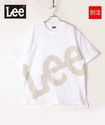 Lee(Lee)/【別注】【LEE】 リー ビッグロゴ 半袖 Tシャツ ビッグシルエット 22SS/オフホワイト