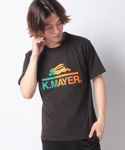 KRIFF MAYER(クリフ メイヤー)/抗菌半袖T(ロゴ)/ブラック2