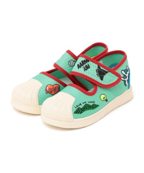 SHIPS KIDS(シップスキッズ)/adidas:SS 360 PRIMEBLUE SANDALS/ライトグリーン