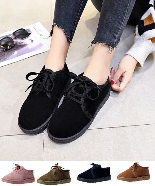 セール ムートンパンプス 厚底靴 レディース ブーツ ムートンブーツ フラットシューズ 美脚 裏起毛 ショッピングゴー Shoppinggo Magaseek