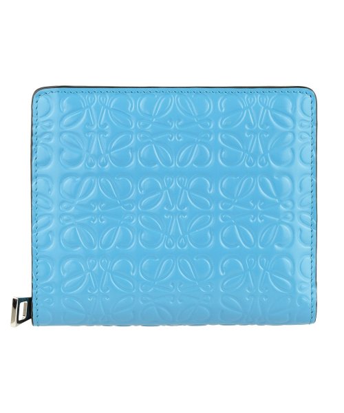 LOEWE(ロエベ)/【LOEWE(ロエベ)】LOEWE ロエベ ANAGRAM REPEAT COMPACT ZIP/SkyBlue