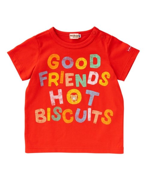 MIKI HOUSE HOT BISCUITS(ミキハウスホットビスケッツ)/Ｔシャツ/レッド