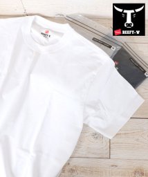 marukawa shonan(marukawa shonan)/【Hanes/ヘインズ】BEEFY－T 1P /ビーフィー パックTシャツ /ヘビーウェイト クルーネック インナー/ホワイト