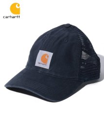 marukawa shonan(marukawa shonan)/【Carhartt/カーハート】バッファローメッシュキャップ カーハート キャップ ワーク ストリート アウトドア ミリタリー カジュアル　/ネイビー