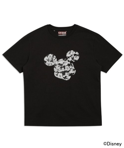 CHARCTER(キャラクター雑貨)/GUESS / Mickey & Friends CAPSULE COLLECTION / S/S Tee (Exclusive Item)/ゲス/ミッキー/D/ブラック