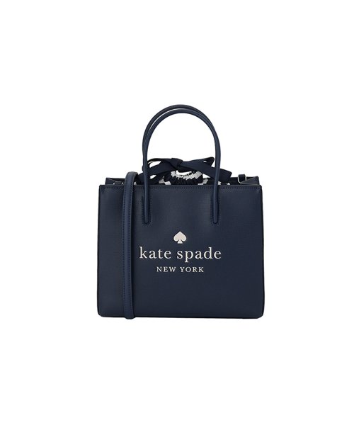 kate spade new york(ケイトスペードニューヨーク)/【kate spade new york(ケイトスペード)】kate spade new york ケイトスペード trista leather shopper/ネイビー系