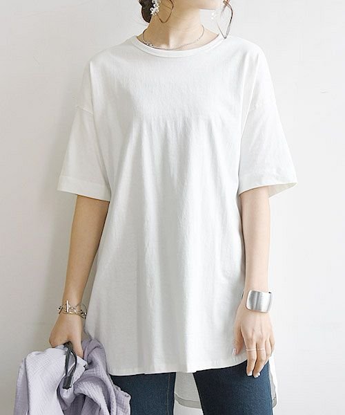 セール 10 Off Tシャツ レディース 半袖 オーガニックコットンラウンドヘムtシャツ M L 春夏 トップス Tシャツ カットソー オフホワイト ブラック チャコールグレー アンドイット And It Magaseek セール 10 Off Tシャツ レディース 半袖 オーガニックコットンラウンドヘムtシャツ M L 春夏 トップス Tシャツ カットソー オフホワイト ブラック チャコールグレー アンドイット And It Magaseek