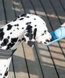 aimoha(aimoha（アイモハ）)/アウトドア携帯 犬用水コップ/ブルー