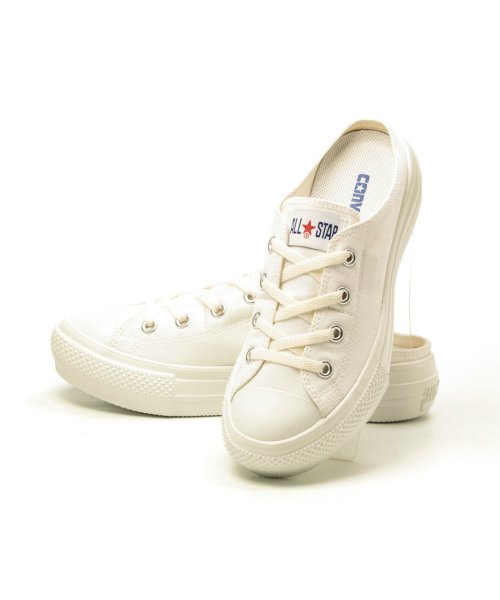 セール コンバース Converse スニーカー レディース オールスター ライト Plts ミュール スリップ ローカット 軽量 Co Asltpltsmuleox コンバース Converse Magaseek