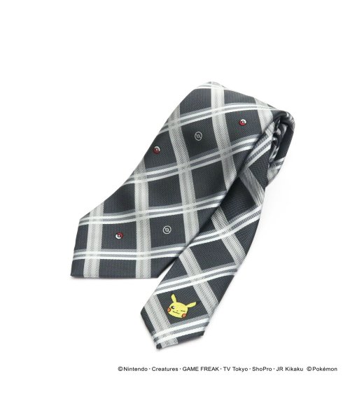 ポケモン ピカチュウ ネクタイ グレー系 Tokyo Shirts Tokyo Shirts Magaseek