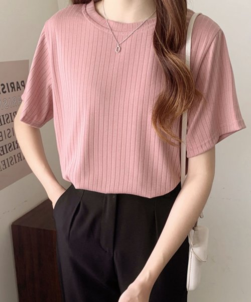 セール Off tシャツ レディース 半袖 トップス カットソー 春 夏 カジュアル 黒 白 ピンク 伸縮性 通学 通勤 代 30代 40代 ドゥーベル Doux Belle Magaseek セール Off tシャツ レディース 半袖 トップス カットソー 春 夏 カジュアル 黒 白 ピンク 伸縮性 通学 通勤 代 30代 40代 ドゥーベル Doux Belle Magaseek