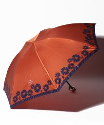 LANVIN en Bleu(umbrella)(ランバンオンブルー（傘）)/折りたたみ傘　クイックアーチ　サテンマーガレット/オレンジ