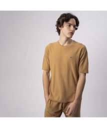 LACOSTE Mens(ラコステ　メンズ)/無縫製ニットTシャツ/ダークベージュ