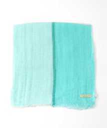 ENSEMBLE(アンサンブル)/AVOCA HORIZON LINEN SCARF/ブルーA