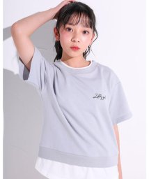 ZIDDY(ジディー)/レイヤード ネオンフォト Tシャツ(130~160cm)/ブルー