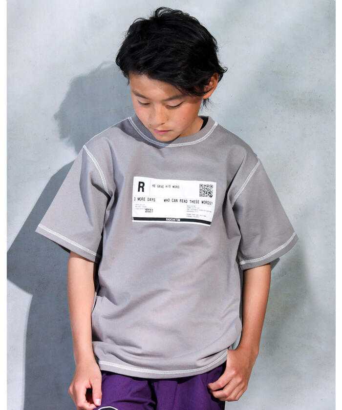 【セール】フロント パッチ Tシャツ(120~160cm)(504085223) | ラッドカスタム(RAD CUSTOM) - MAGASEEK 【セール】フロント パッチ Tシャツ(120~160cm)(504085223) | ラッドカスタム(RAD CUSTOM) - MAGASEEK