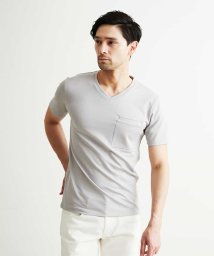 MICHEL KLEIN HOMME(ミッシェルクランオム)/カットソー（オーガニックラミー）/ライトグレー（91）