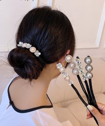 shoppinggo(ショッピングゴー)/お団子ヘア くるりんぱ ヘアアクセサリー ヘアアレンジ おだんご リボン ヘアー 簡単 お団子 おだんごヘアー くるりんぱ/その他