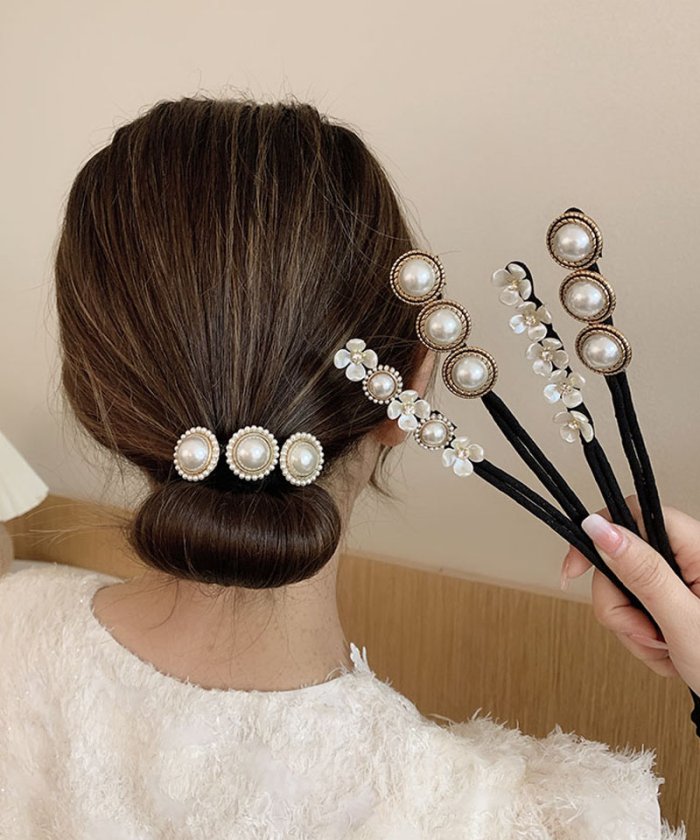 セール 30 Off お団子ヘア くるりんぱ ヘアアクセサリー ヘアアレンジ おだんご リボン ヘアー 簡単 お団子 おだんごヘアー くるりんぱ ショッピングゴー Shoppinggo Magaseek