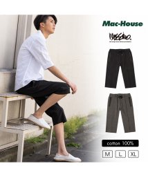 MAC HOUSE(men)(マックハウス（メンズ）)/MOSSIMO モッシモ フロントタックイージーパンツ 1210－1316/ブラック