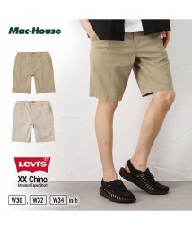 MAC HOUSE(men)(マックハウス（メンズ）)/Levi's リーバイス チノ スタンダード テーパーショーツ 85229－0060/ベージュ