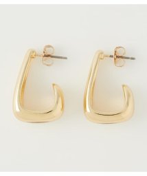 AZUL by moussy(アズールバイマウジー)/SQUARE METAL EARRINGS/L/GLD1