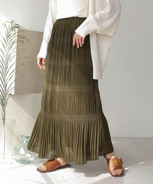 セール 50 Off Web限定 しわプリーツロングスカート バブ Bab Magaseek