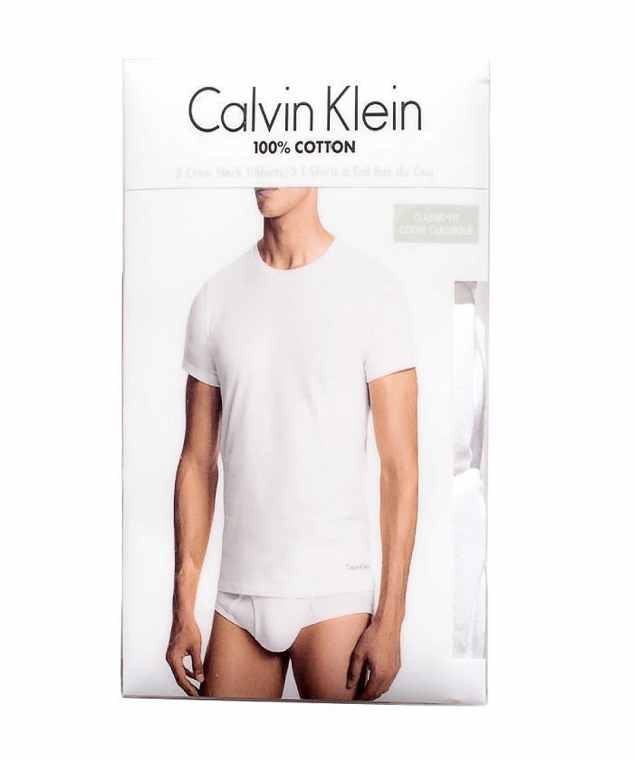 カルバンクラインク ルーネックTシャツ アンダーウェア Calvin Klein CKコットンクラシック3パックＴシャツ3枚組(504076077)  | カルバンクライン(Calvin Klein) - MAGASEEK