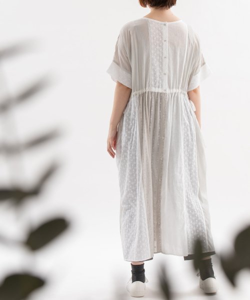 セール Miscノーカラー2wayふんわり半袖ワンピース ノップドゥノッド Nop De Nod Magaseek