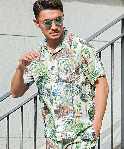 欠点 無視できる 騒乱 ボタニカル シャツ メンズ ラリーベルモント 深く 代わりの