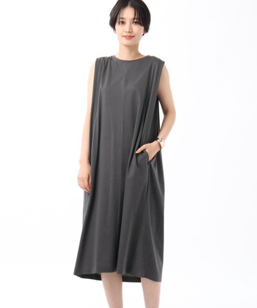 セール L 洗える シルケットジャージロングワンピース アンタイトル Untitled Magaseek