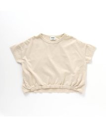 BREEZE(ブリーズ)/【NET別注】製品染め裾絞りTシャツ/アイボリー