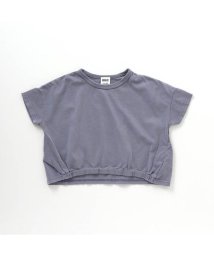 BREEZE(ブリーズ)/【NET別注】製品染め裾絞りTシャツ/パープル