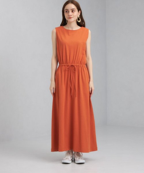 セール 50 Off Cfc バックシャン ノースリーブ ワンピース グリーンレーベルリラクシング Green Label Relaxing Magaseek