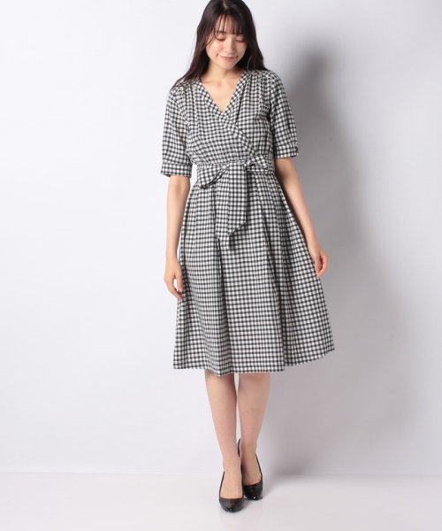 セール アセビスギンガムカシュクールワンピース カールパークレーン Karl Park Lane Magaseek