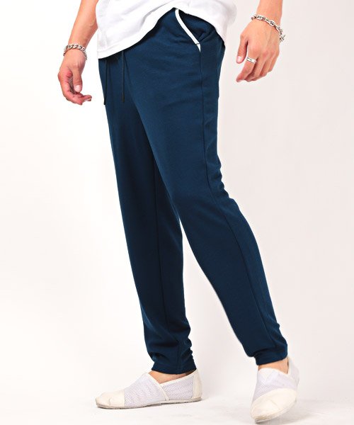 セール 変わり織りテーパードパンツ テーパードパンツ メンズ パンツ スラックス 変わり織り ライン ラグスタイル Luxstyle Magaseek