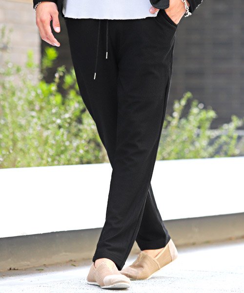 セール メッシュイージーパンツ イージーパンツ メンズ メッシュ ストレッチ 春夏 ラグスタイル Luxstyle Magaseek