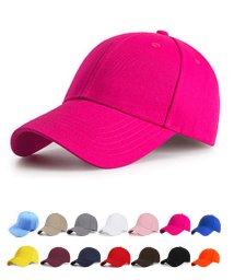 shoppinggo(ショッピングゴー)/帽子 キャップ メンズ レディース 男女兼用 UVカット つば付カーブキャップ 帽子 スポーツ 無地 CAP おしゃれ 野球帽/ピンク