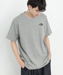 Rocky Monroe(ロッキーモンロー)/THE NORTH FACE ノースフェイス 半袖Tシャツ プリント グラフィック ラウンド BASIC COTTON S/S R/TEE 韓国 メンズ レディ/グレー