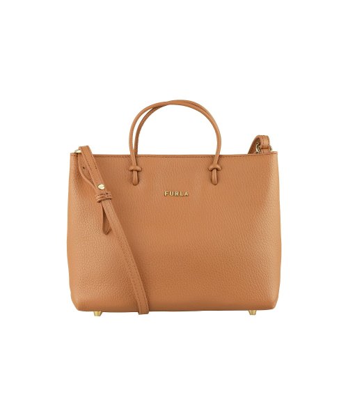 FURLA(フルラ)/【FURLA(フルラ)】FURLA フルラ ESSENTIAL SMALL TOTE/ブラウン系