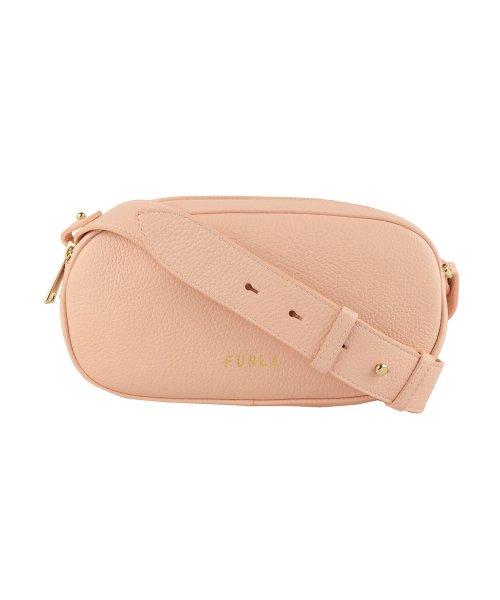 FURLA(フルラ)/【FURLA(フルラ)】FURLA フルラ REAL S CROSSBODY DOUBLE ZIP/ピンク系