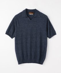 TOMORROWLAND MENS(TOMORROWLAND MENS)/リネンコットン スッキパーニットポロシャツ SESIA/69ネイビー