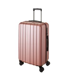 ASIA LUGGAGE(アジアラゲージ)/スーツケース Mサイズ 60L 軽量 キャリーケース アジアラゲージ キャリエッタ A.L.I carieta－ltd－60/ピンクゴールド