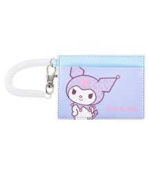 クロミ クロミちゃん サンリオ パスケース 定期入れ カードケース 合皮 コイルチェーン 2枚 ブランド キャラクター グッズ 可愛い かわいい 人気 ランナー Runner Magaseek